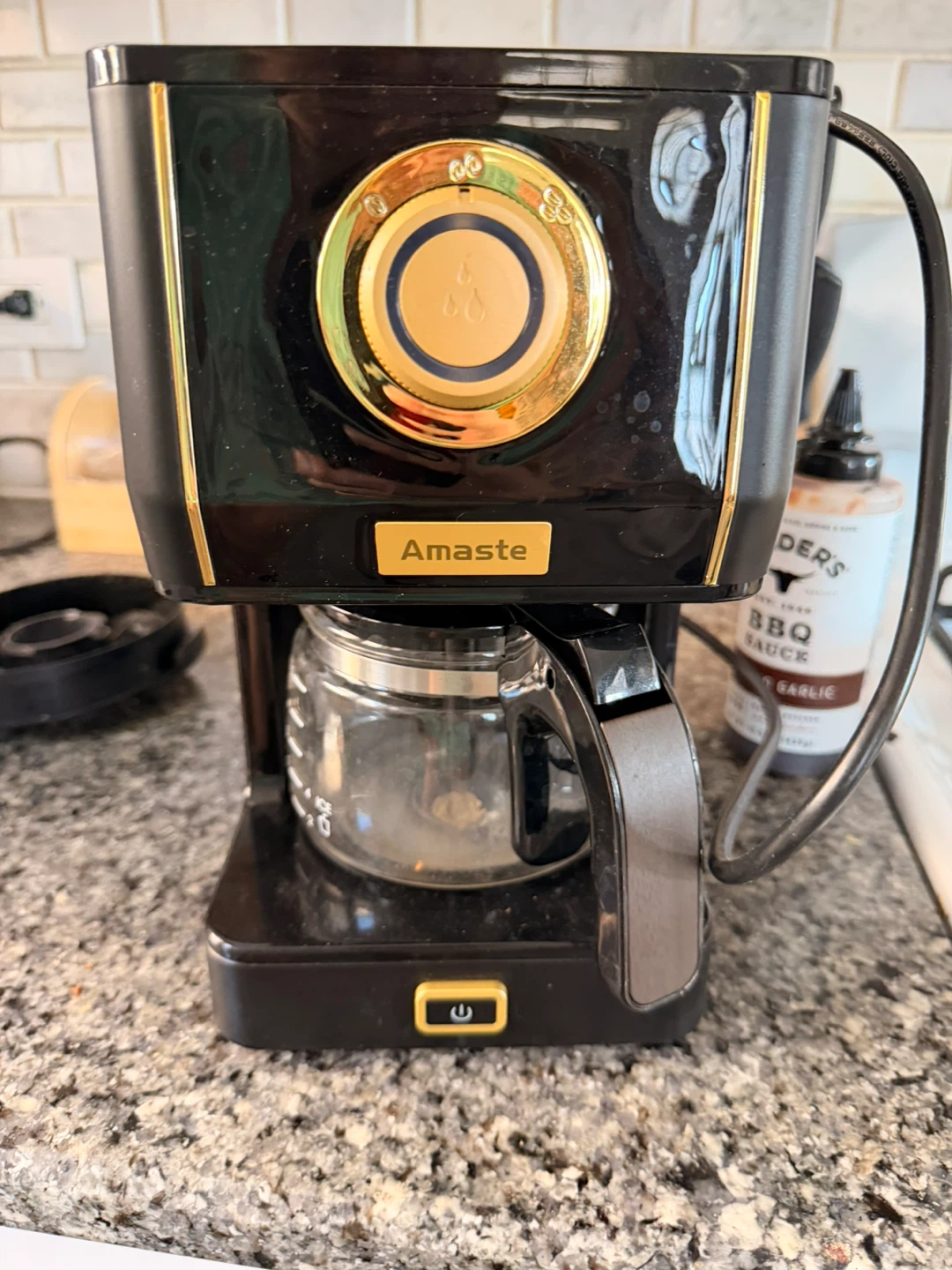 Amaste Drip Coffee Maker with Glass Carafe