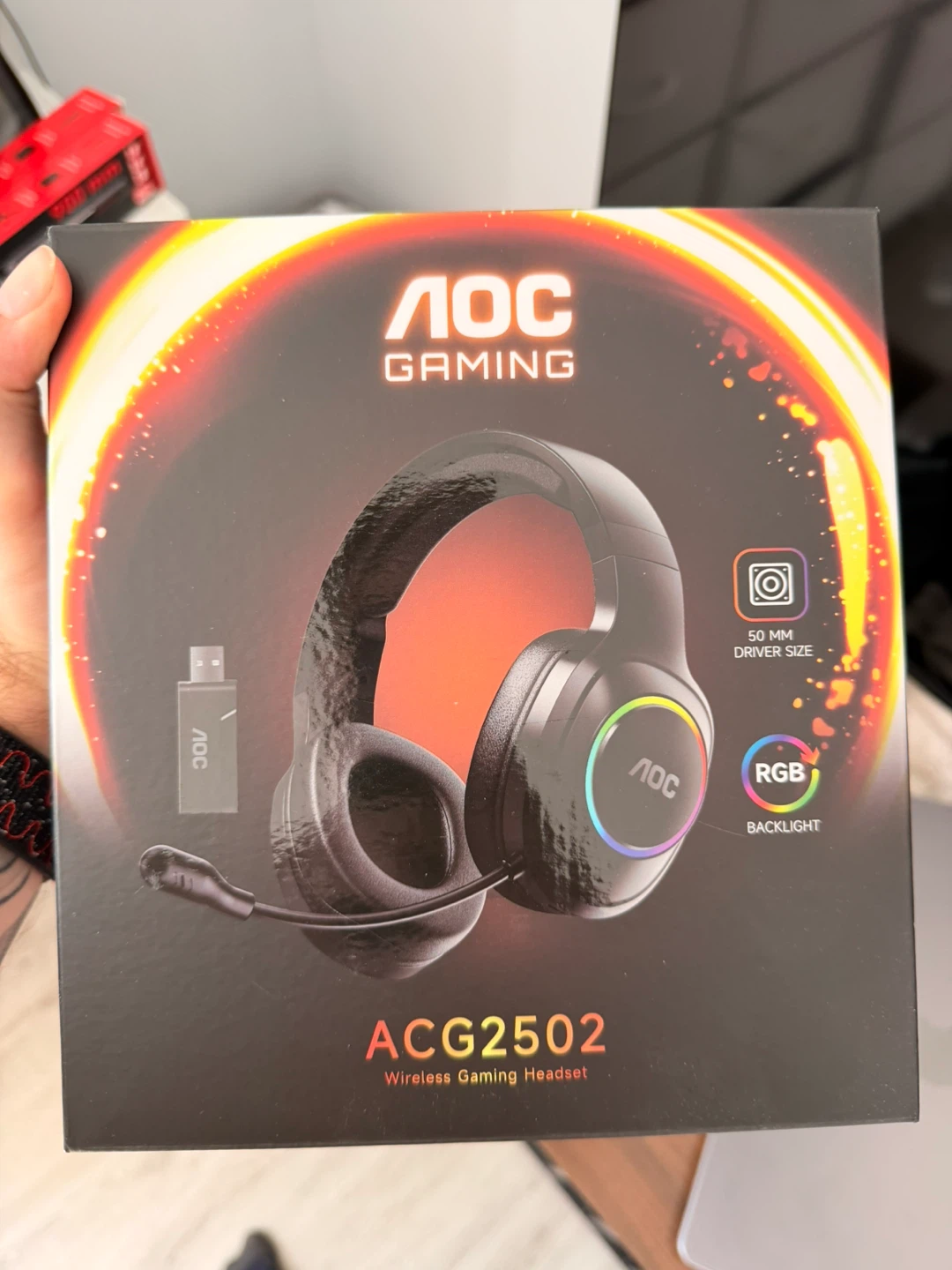 AOC Gaming ACG2502 Wireless Gaming Headset