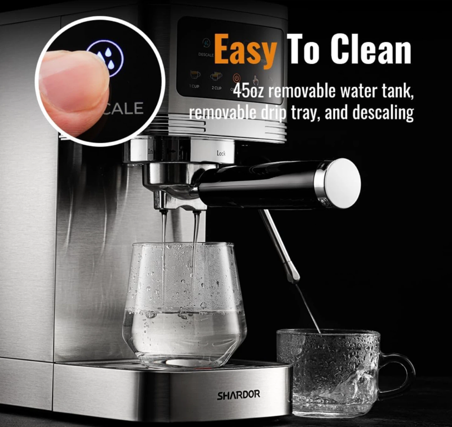 SHARDOR Professional Espresso Machine - photo 2