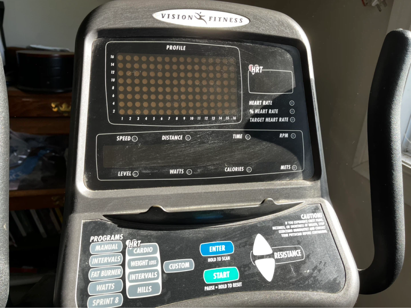 Vision Fitness R2200 Recumbent Bike