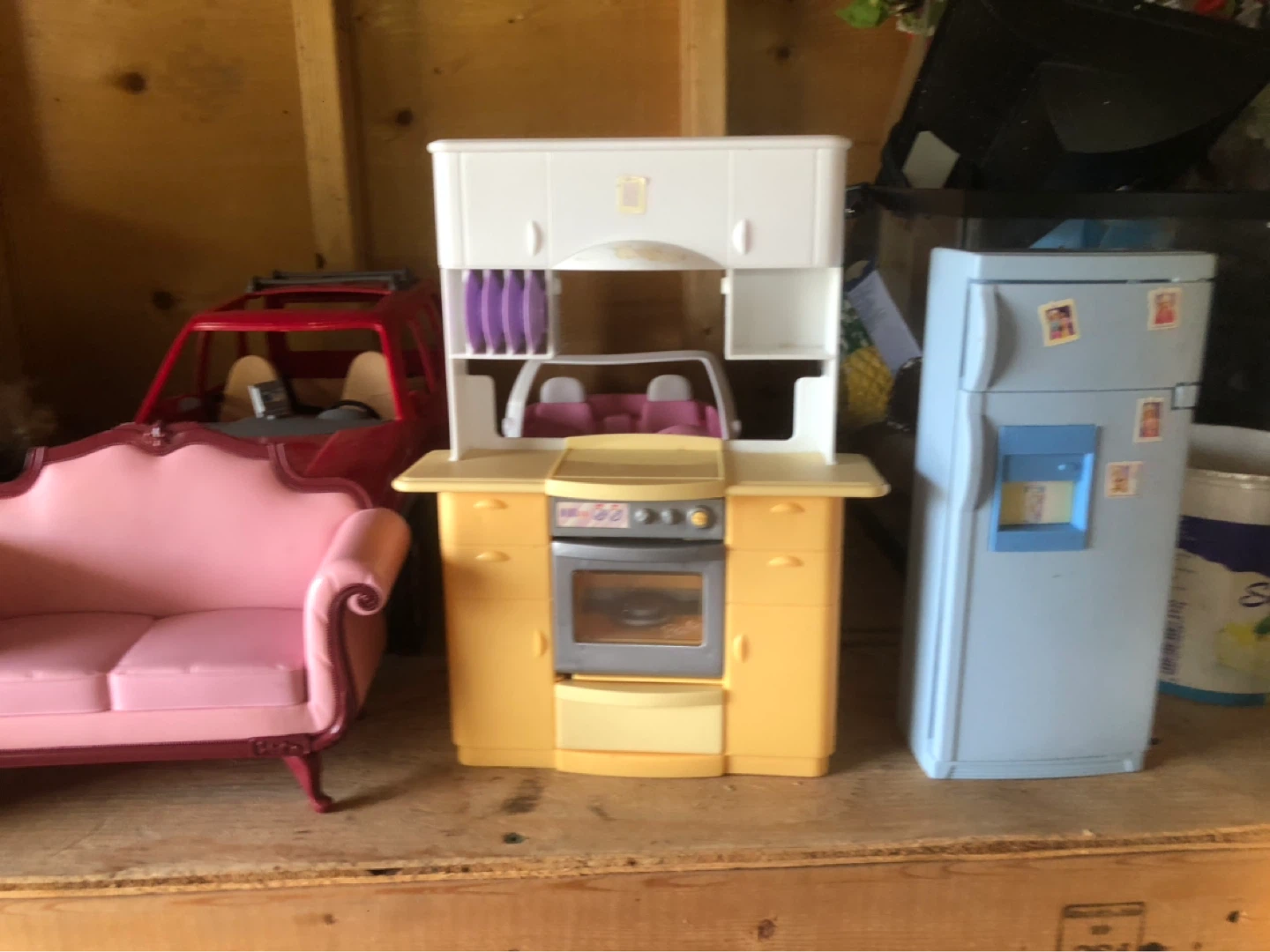 Barbie Dreamhouse Kitchen and Car Set - photo 2