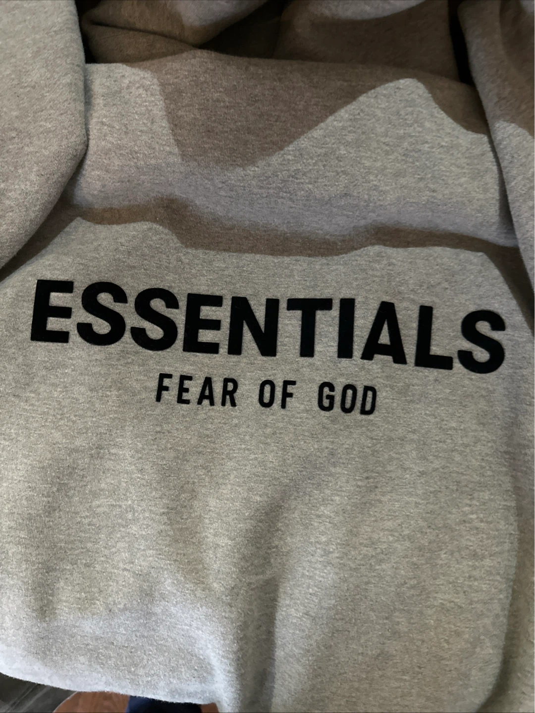 ESSENTIALS Fear of God Grey Hoodie