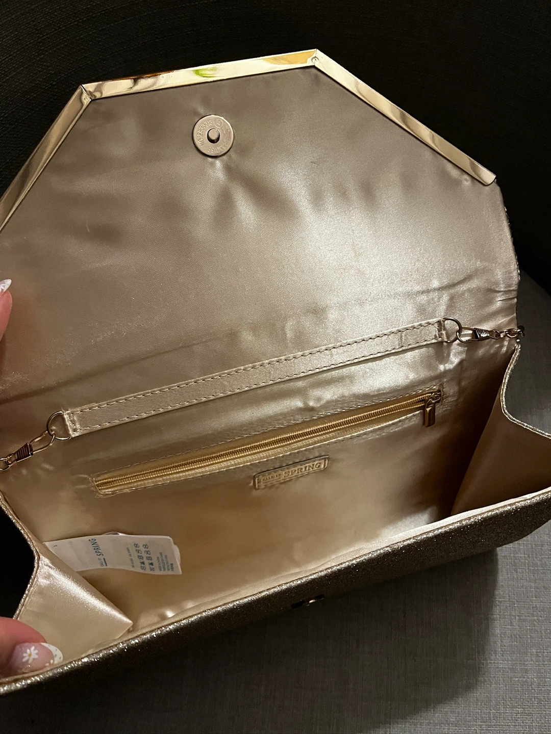 Call It Spring Glitter Clutch Purse - photo 2