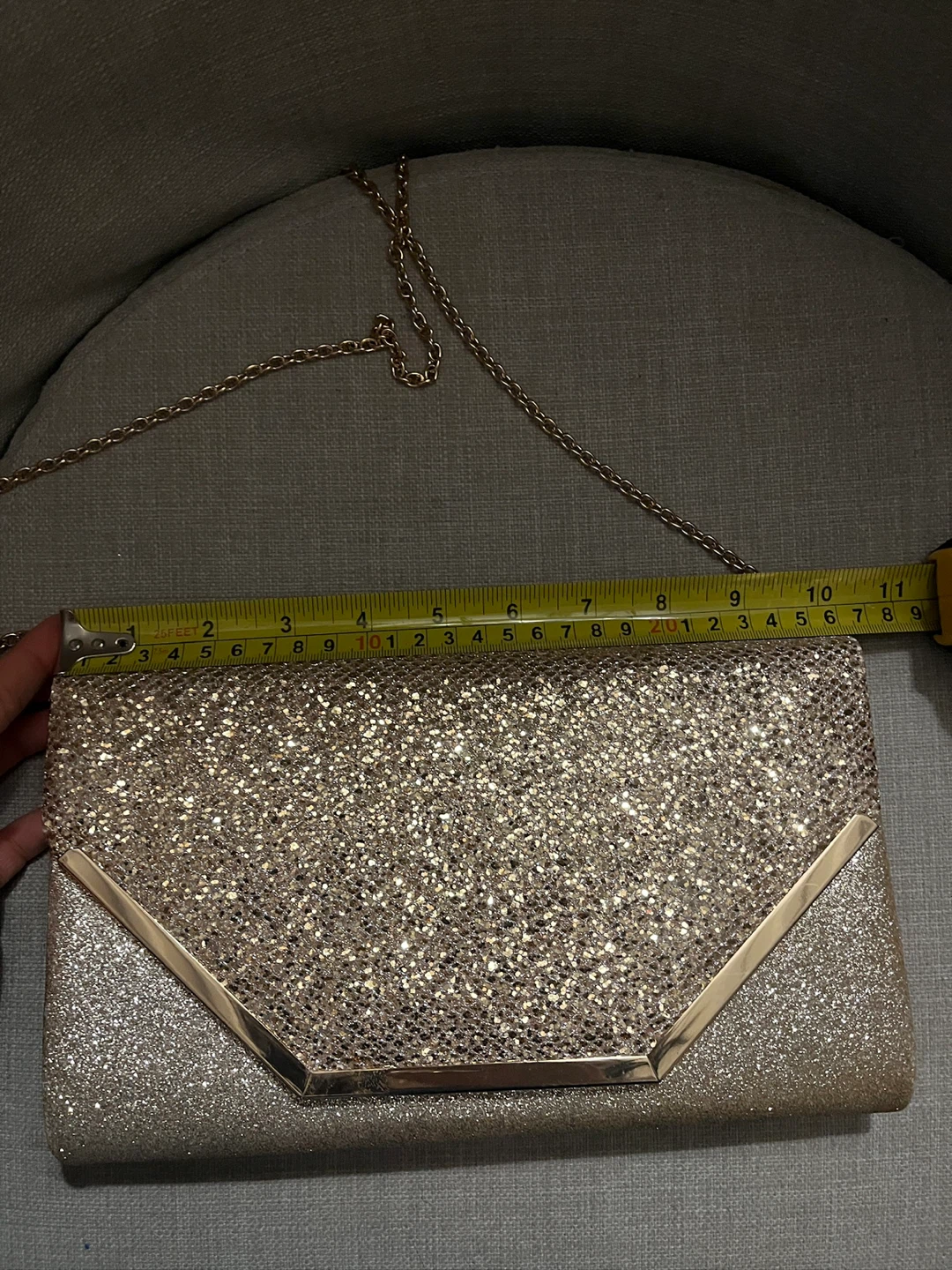Call It Spring Glitter Clutch Purse - photo 4