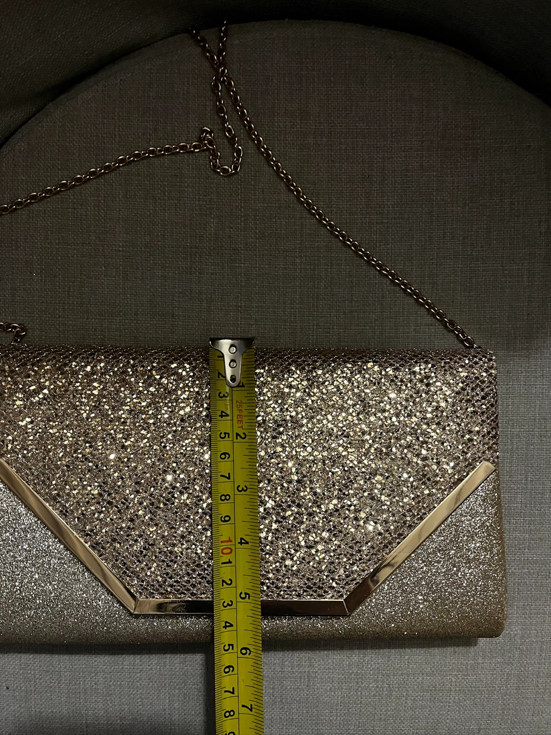 Call It Spring Glitter Clutch Purse - photo 5