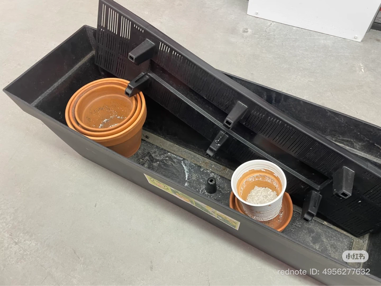 Black Rectangular Planter Box - photo 2
