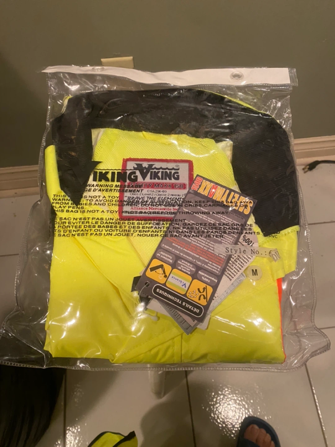 Viking Safety High Visibility Vest - Size M - photo 2