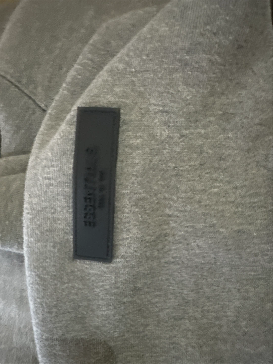 ESSENTIALS Fear of God Grey Hoodie - photo 3