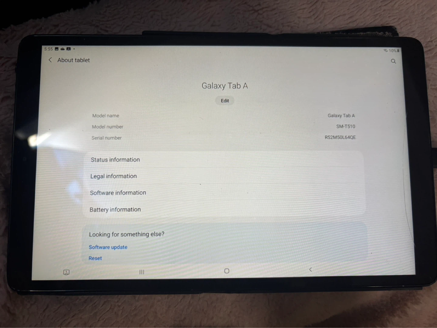 Samsung Galaxy Tab A SM-T510 Tablet
