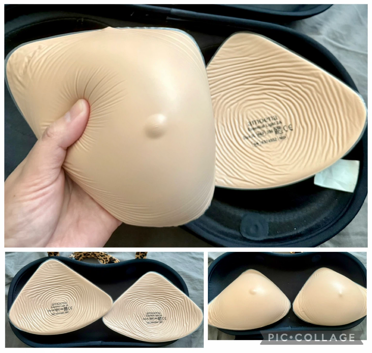 Amoena Breast Forms, for Left and Right body
