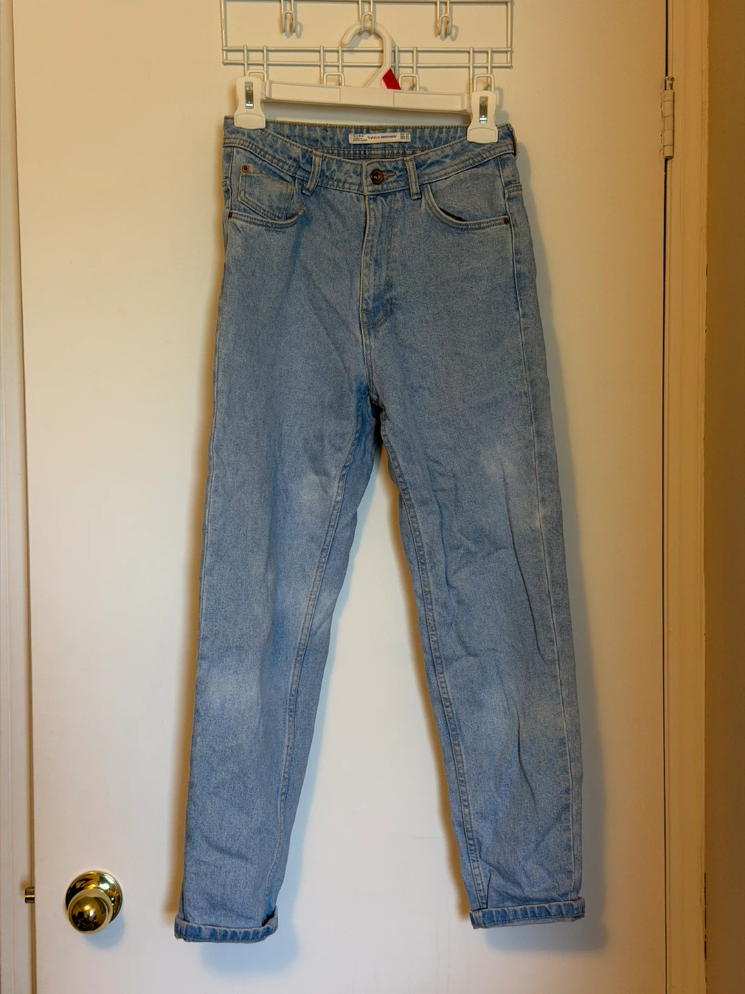 Zara Light Wash Denim Jeans - EU34