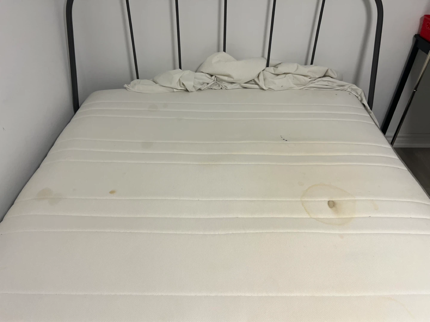 IKEA HAUGSVÄR Queen Size bed with Hybrid Mattress - photo 5