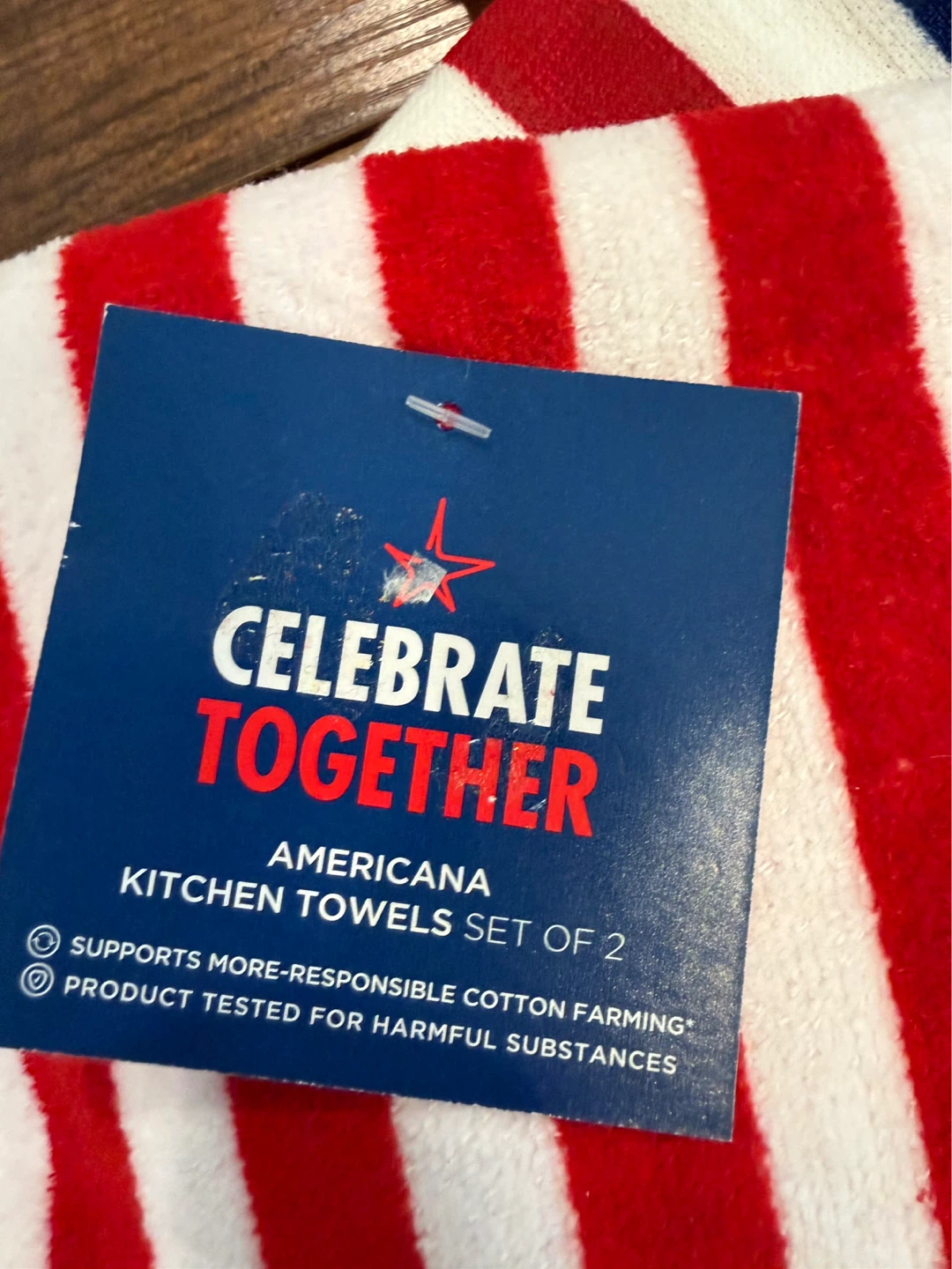 Lot of Patriotic 4th of July Kitchen Towels Freedom USA Flag - photo 4