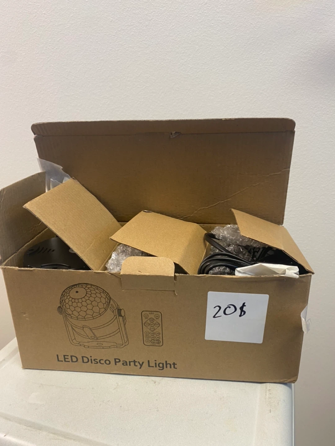 LED Disco Party Light with Remote