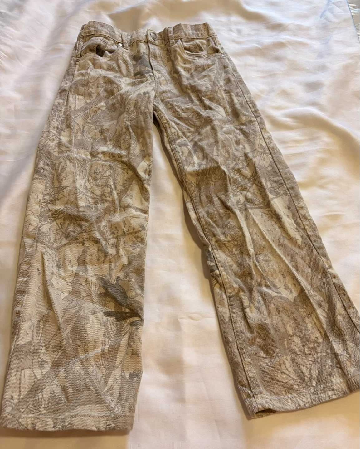 U Kids M/M (10/12) Camo Pants