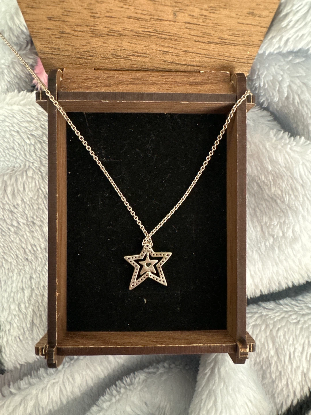Pandora Star Pendant Necklace with Chain - photo 2