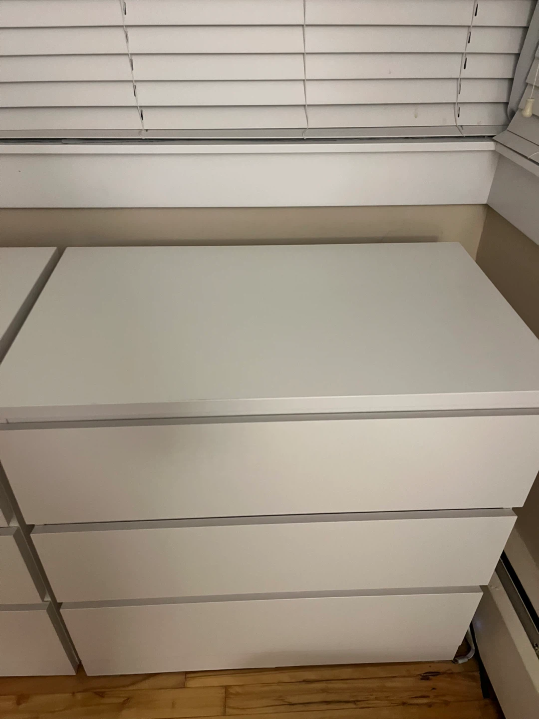 IKEA White 3-Drawer Dresser