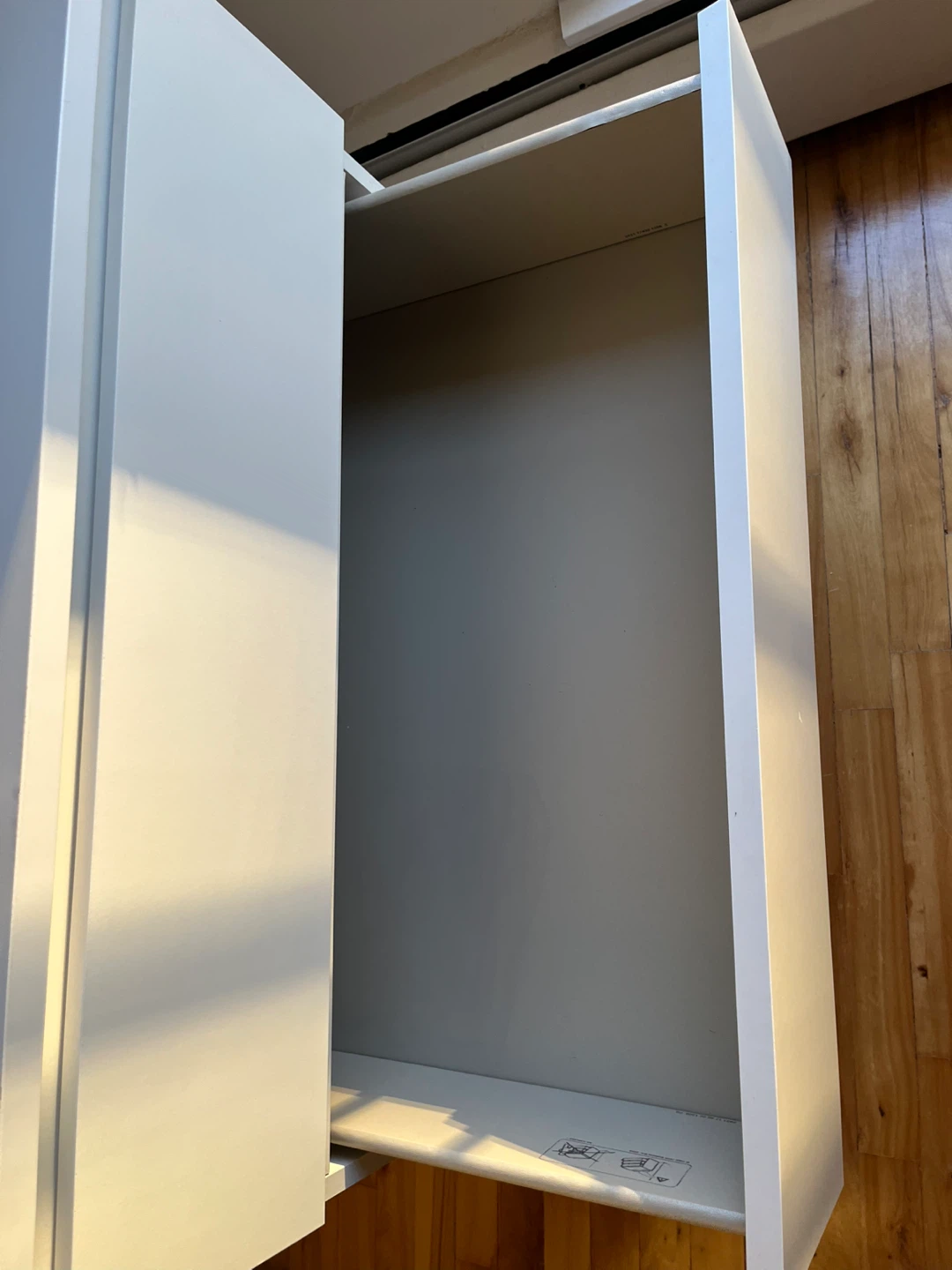 IKEA White 3-Drawer Dresser - photo 5