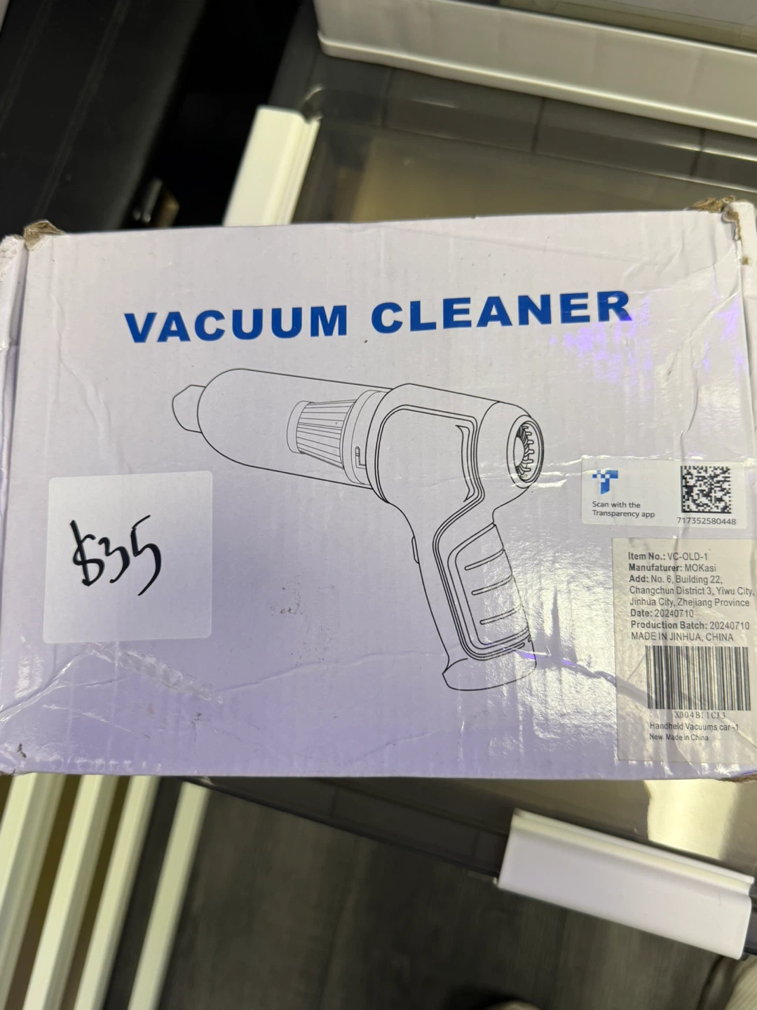 Mokasi Cordless Car Vacuum Cleaner - photo 2