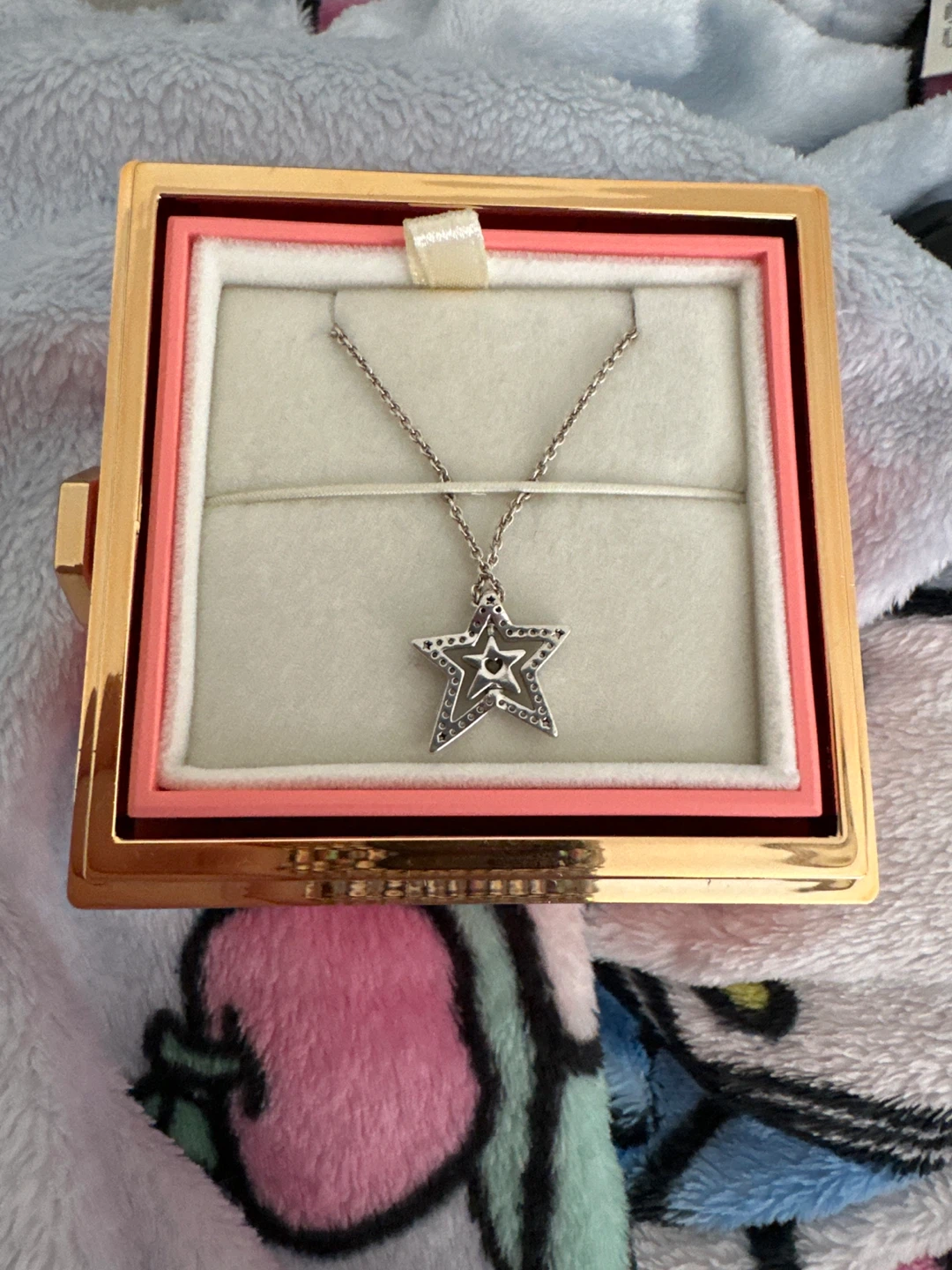 Pandora Star Pendant Necklace with Flower Box - photo 4