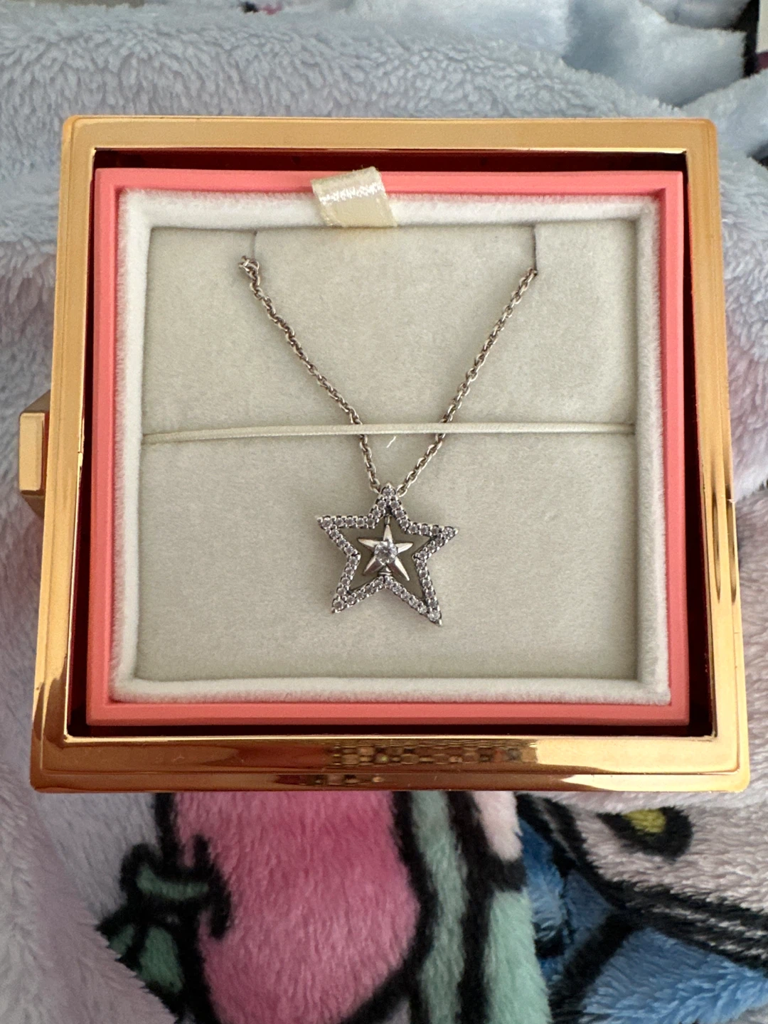 Pandora Star Pendant Necklace with Flower Box - photo 2