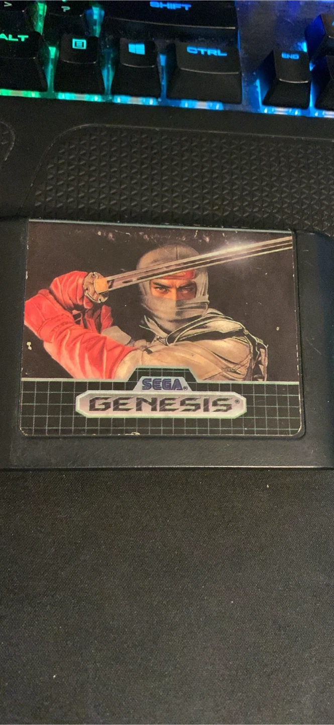 SEGA Genesis Ninja Game Cartridge
