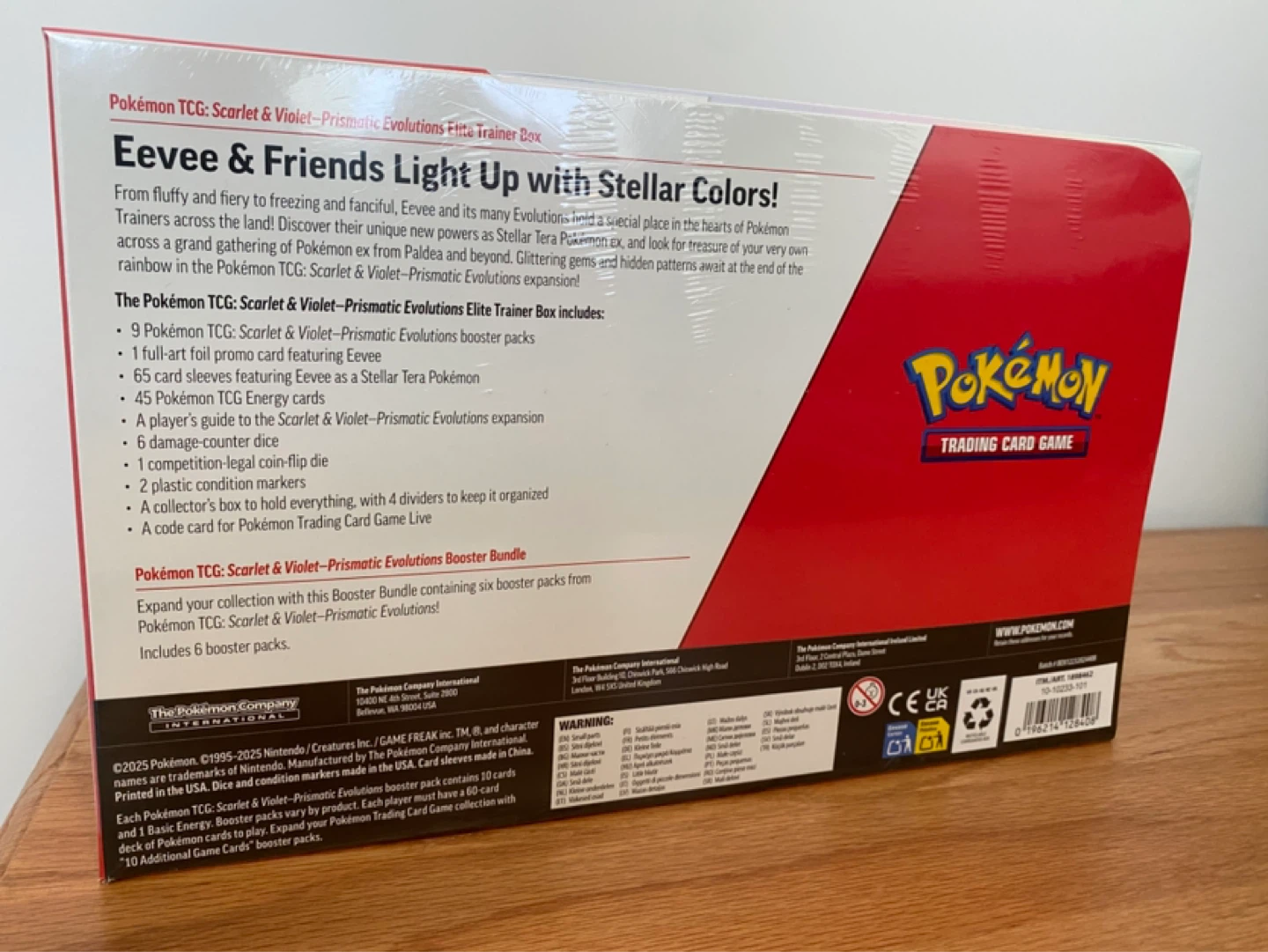 Pokemon Prismatic Evolutions Booster Bundle 2-Pack - photo 3