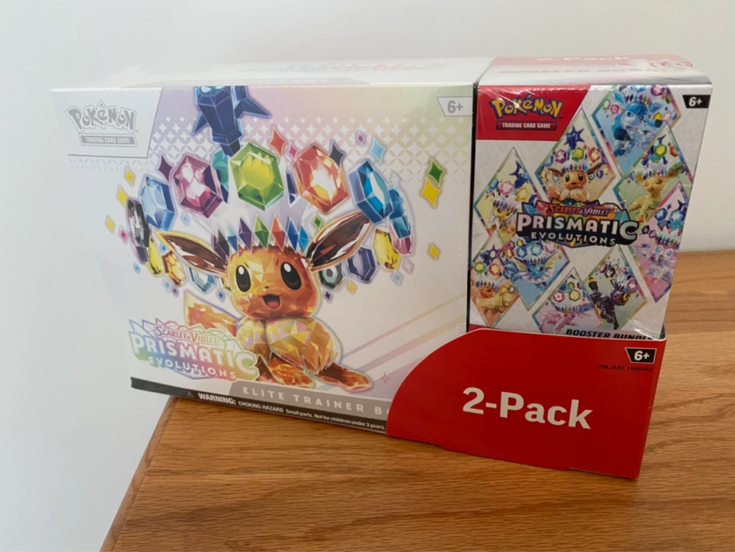 Pokemon Prismatic Evolutions Booster Bundle 2-Pack - photo 2