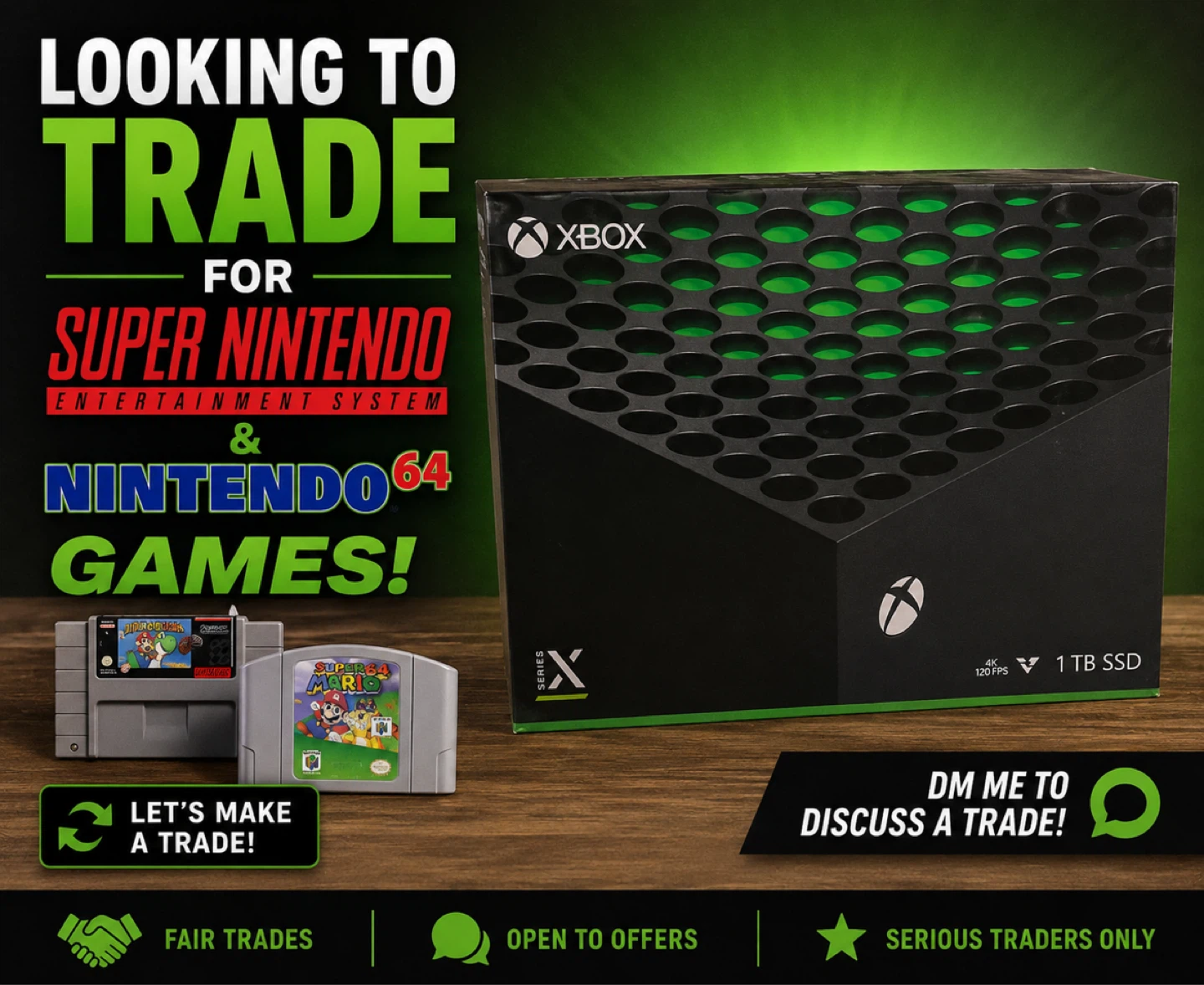 Trade - Xbox Series X 1TB SSD Console