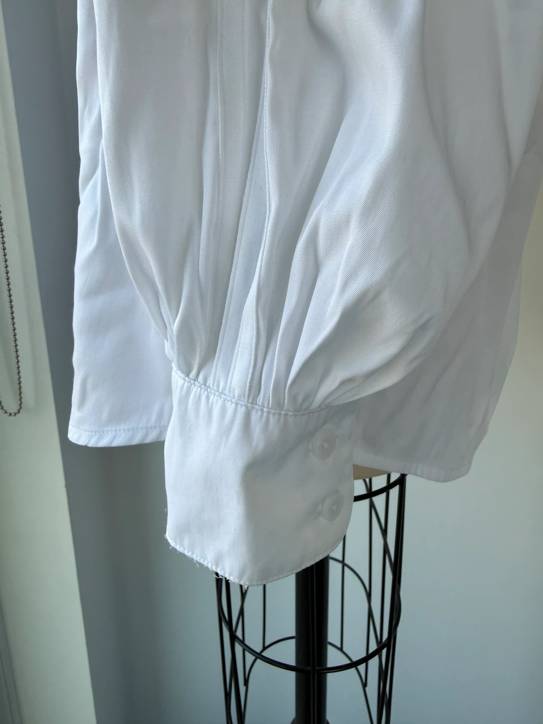 Adidas White Button-Up Shirt size small - photo 4