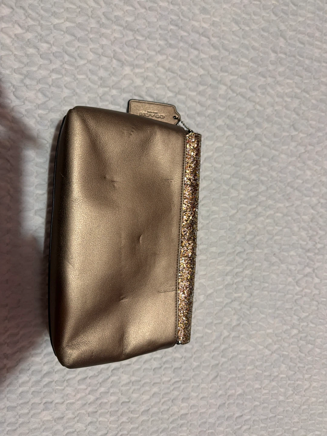 Coach Metallic Glitter Wristlet - photo 3