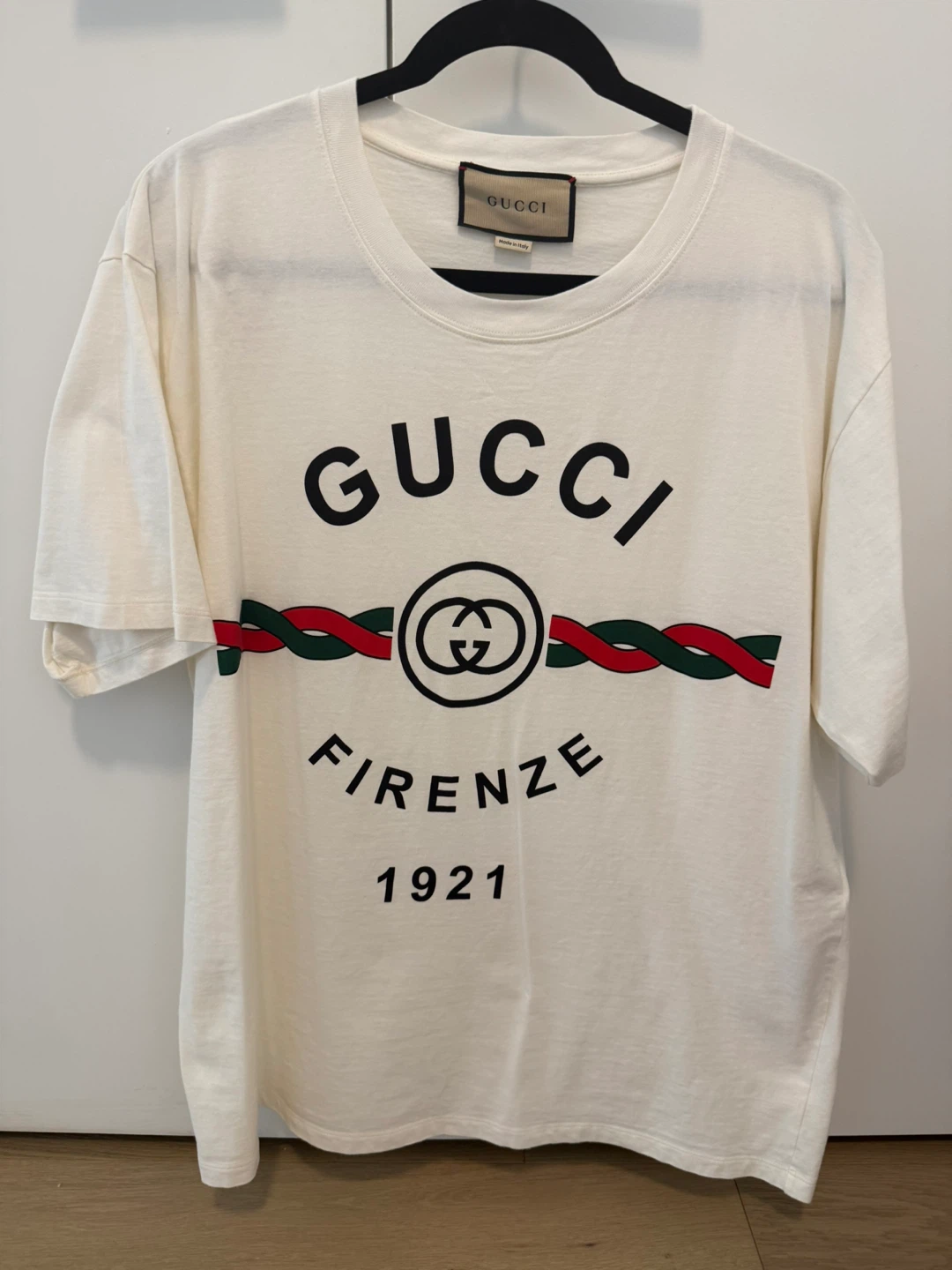 Gucci Firenze 1921 Cotton T-Shirt - Size L