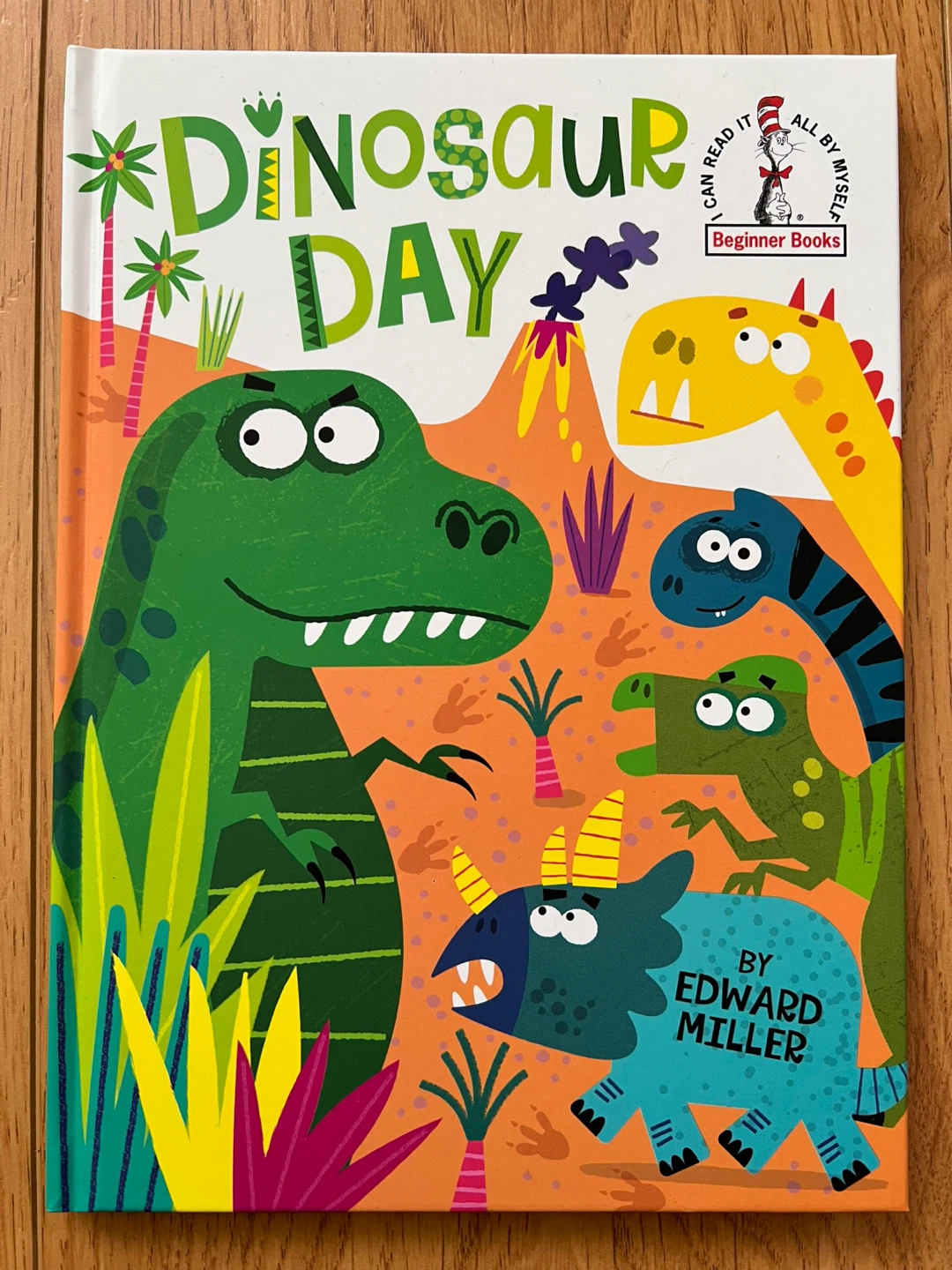 Dinosaur Day Beginner Book by Edward Miller