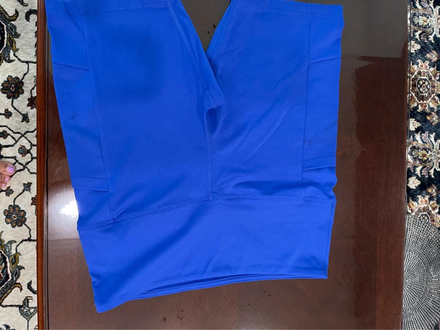 Tuff Veda Blue Workout Shorts - photo 4