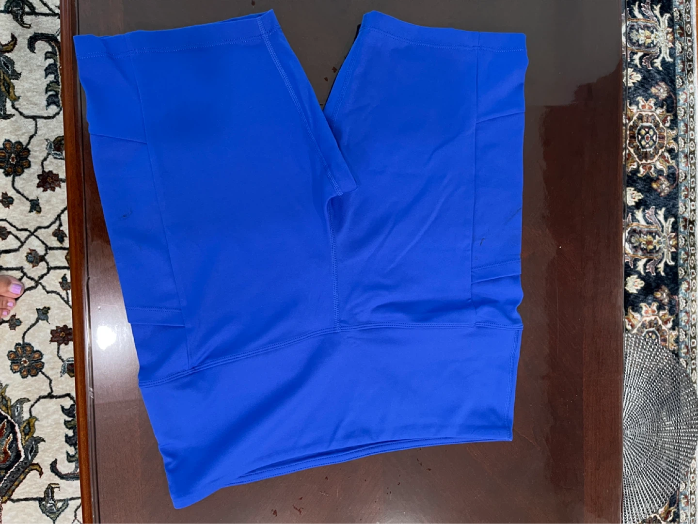 Tuff Veda Blue Workout Shorts - photo 2