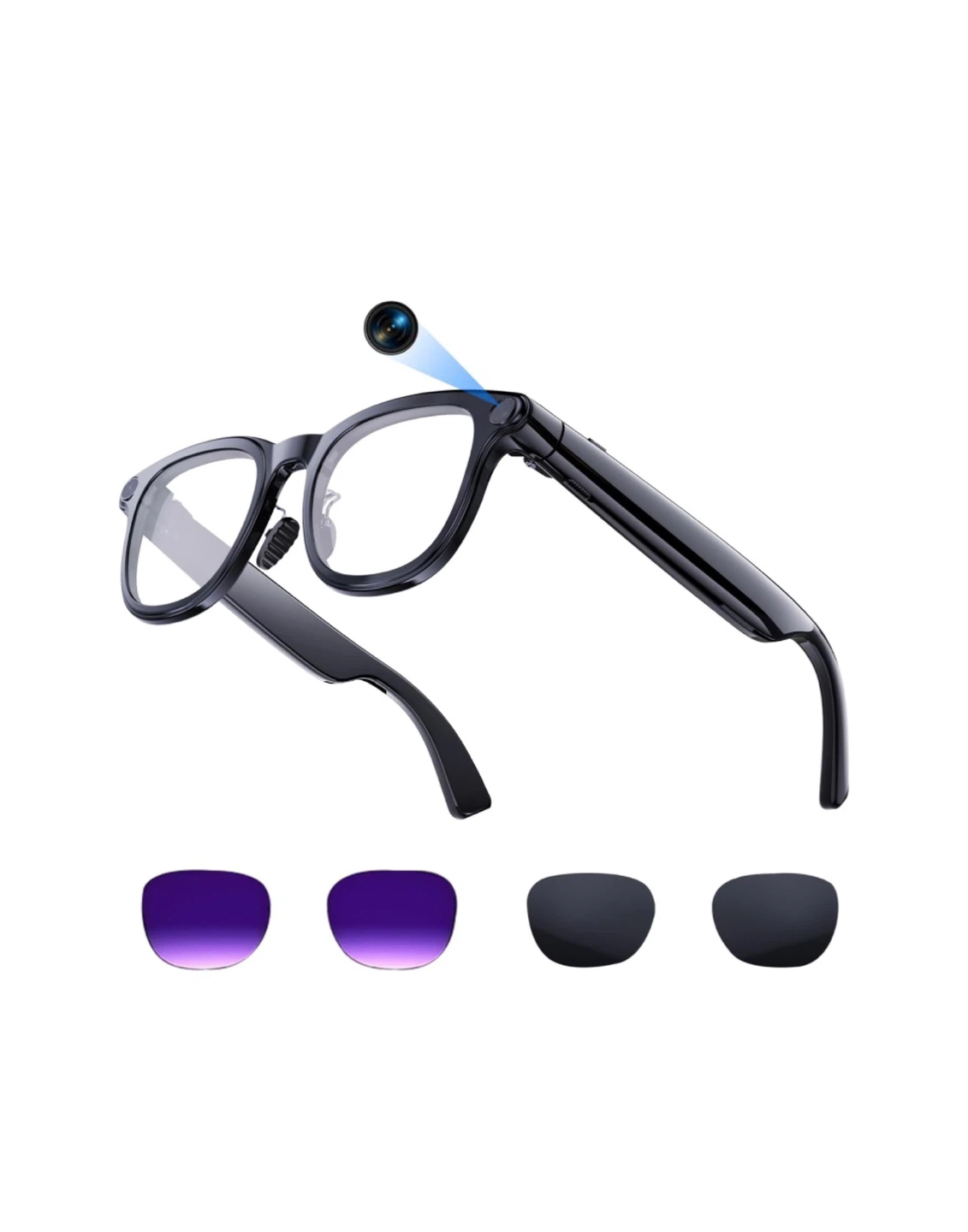 Smart Glasses w/ Camera & AI - Free Delivery (NEW) - photo 3