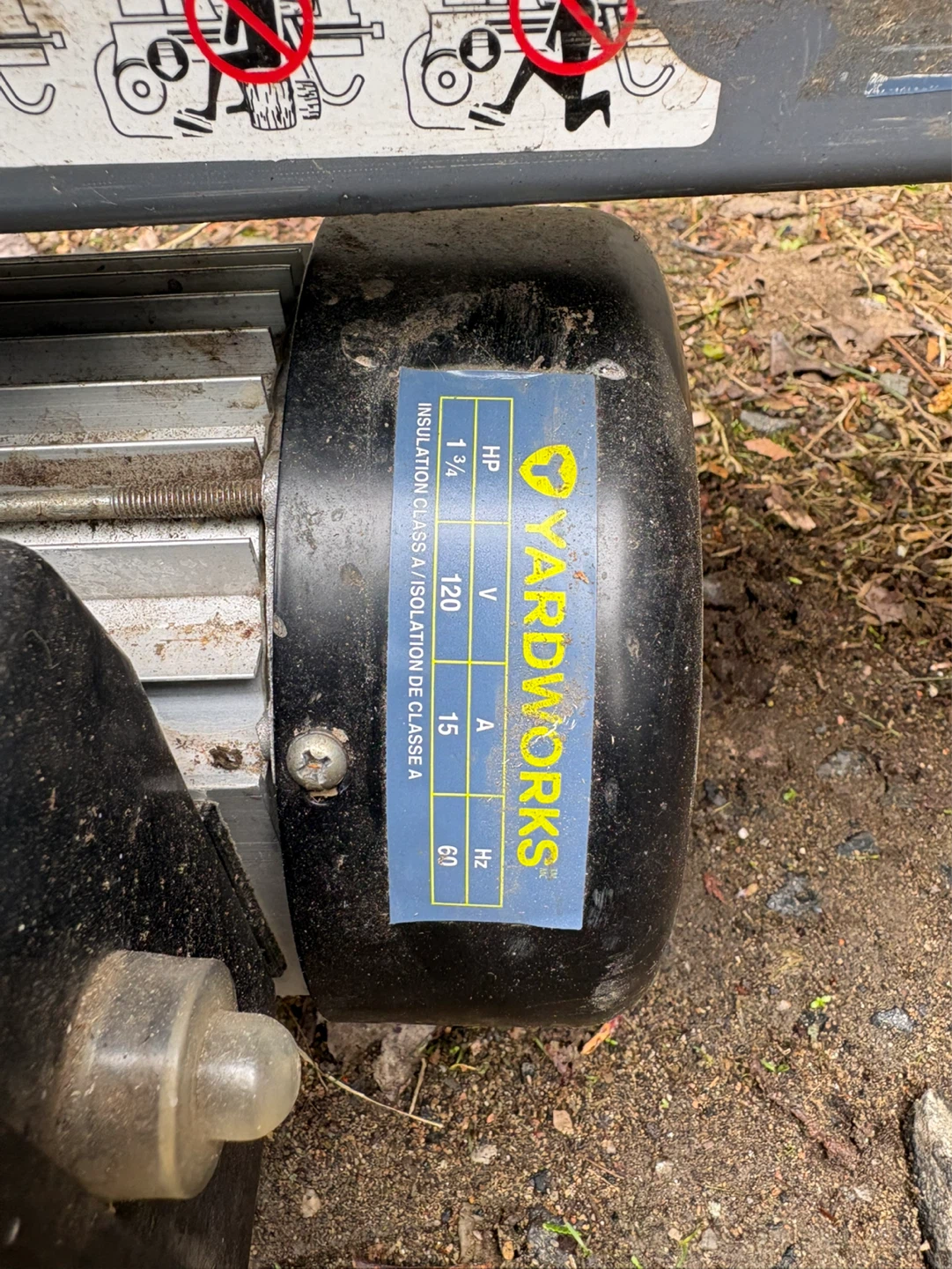 Yardworks 1 3/4 HP Electric Log Splitter - photo 2
