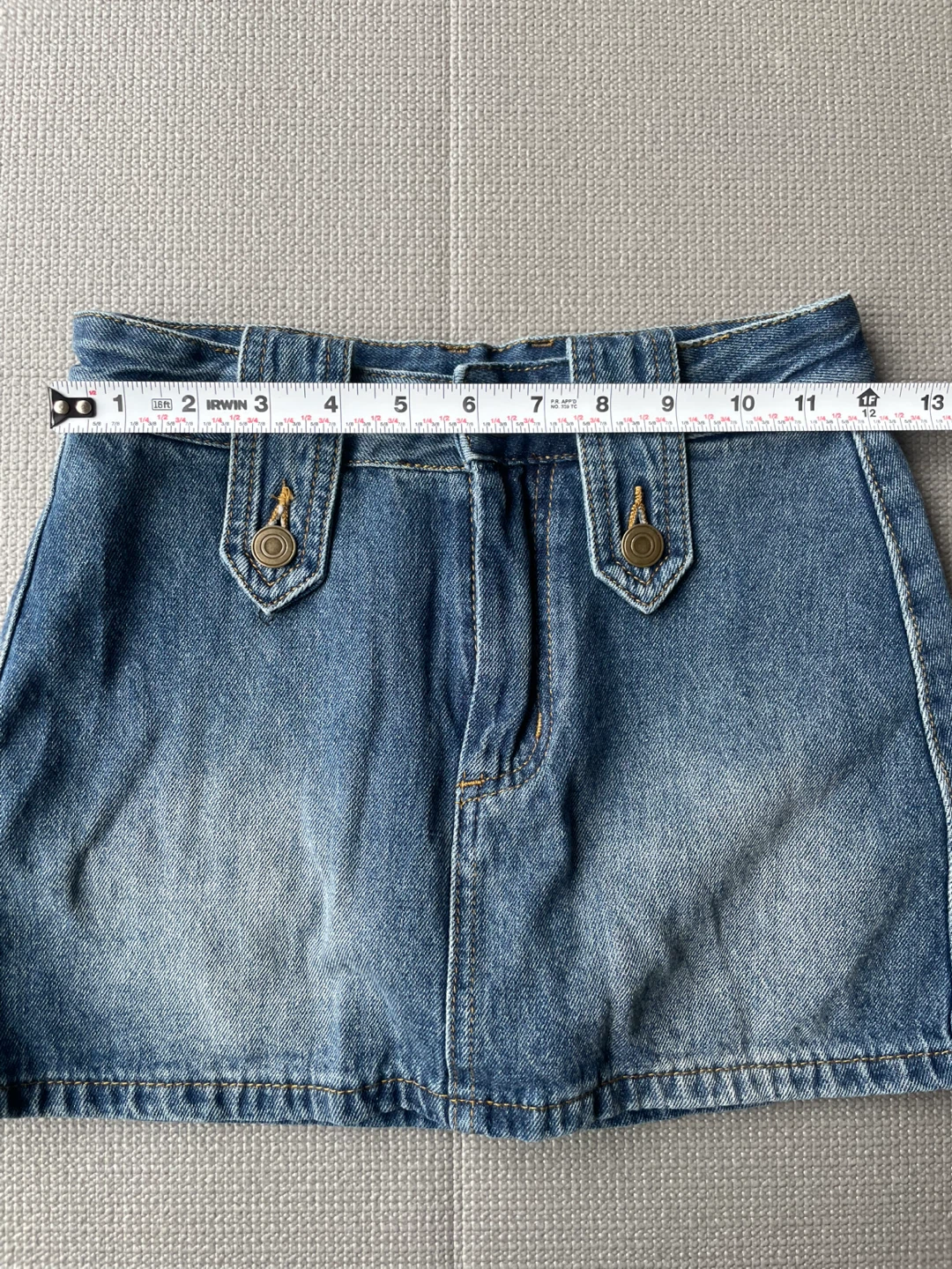 Blue Denim Skirt, size S - photo 4