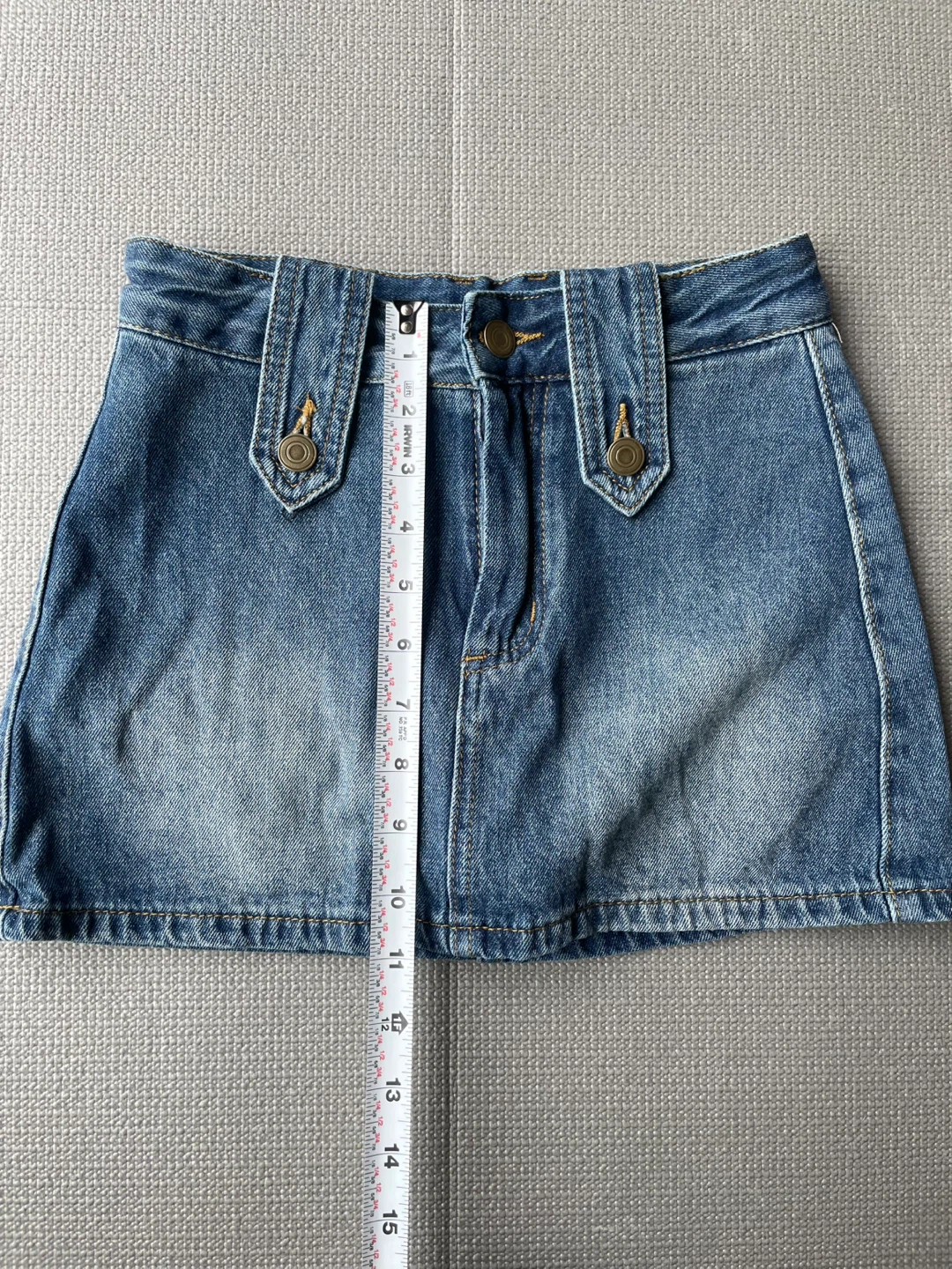 Blue Denim Skirt, size S - photo 5