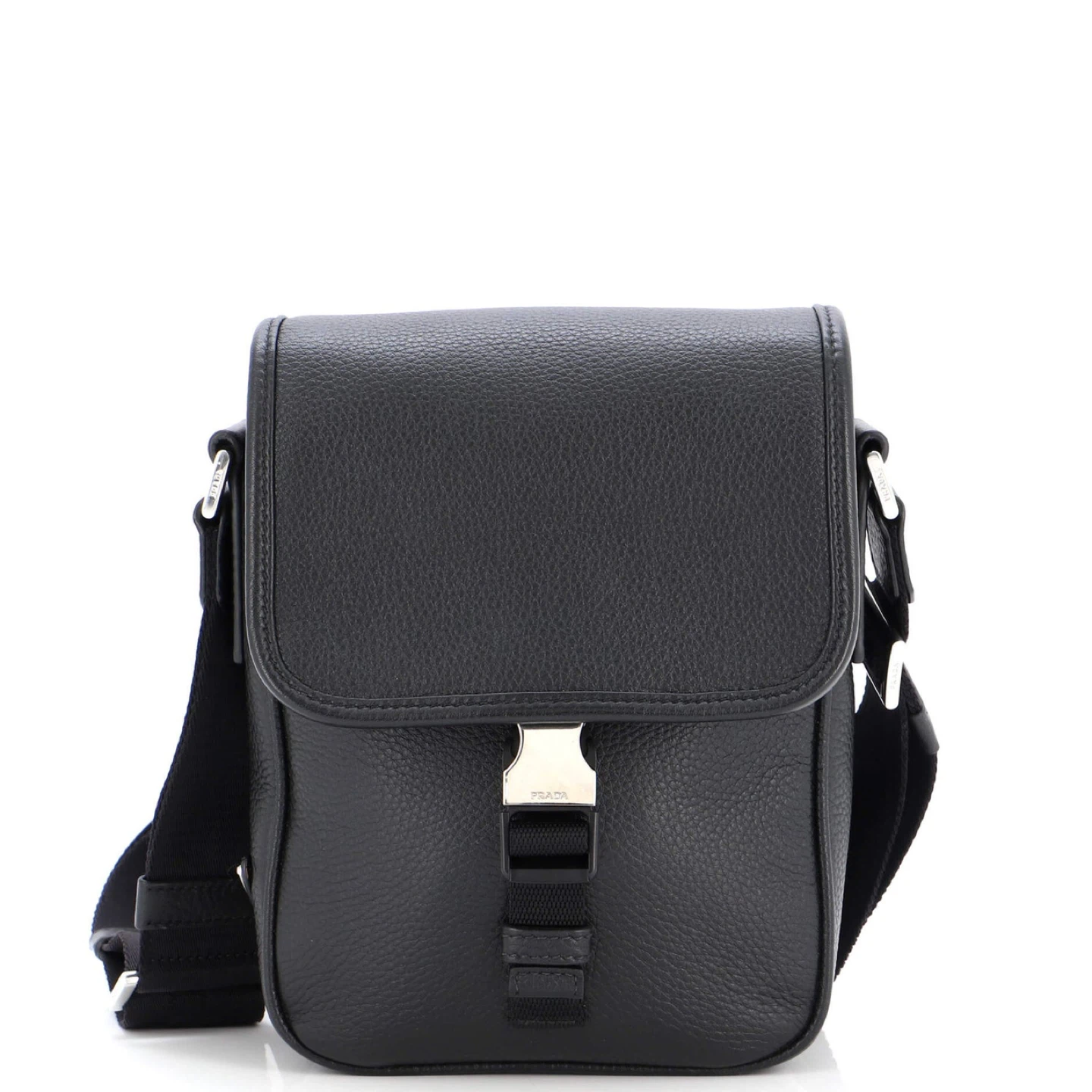 Prada Black Leather Crossbody Bag