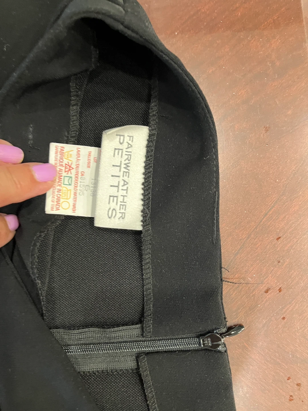 Fairweather Petites Black Skirt Size 6 - photo 3