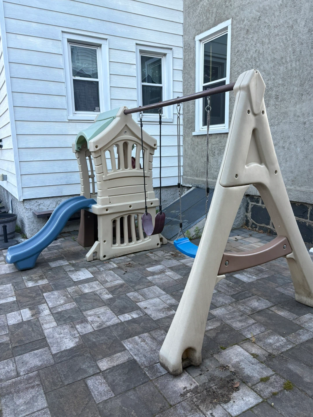 Plastic Playset with Slide and Swings - photo 3