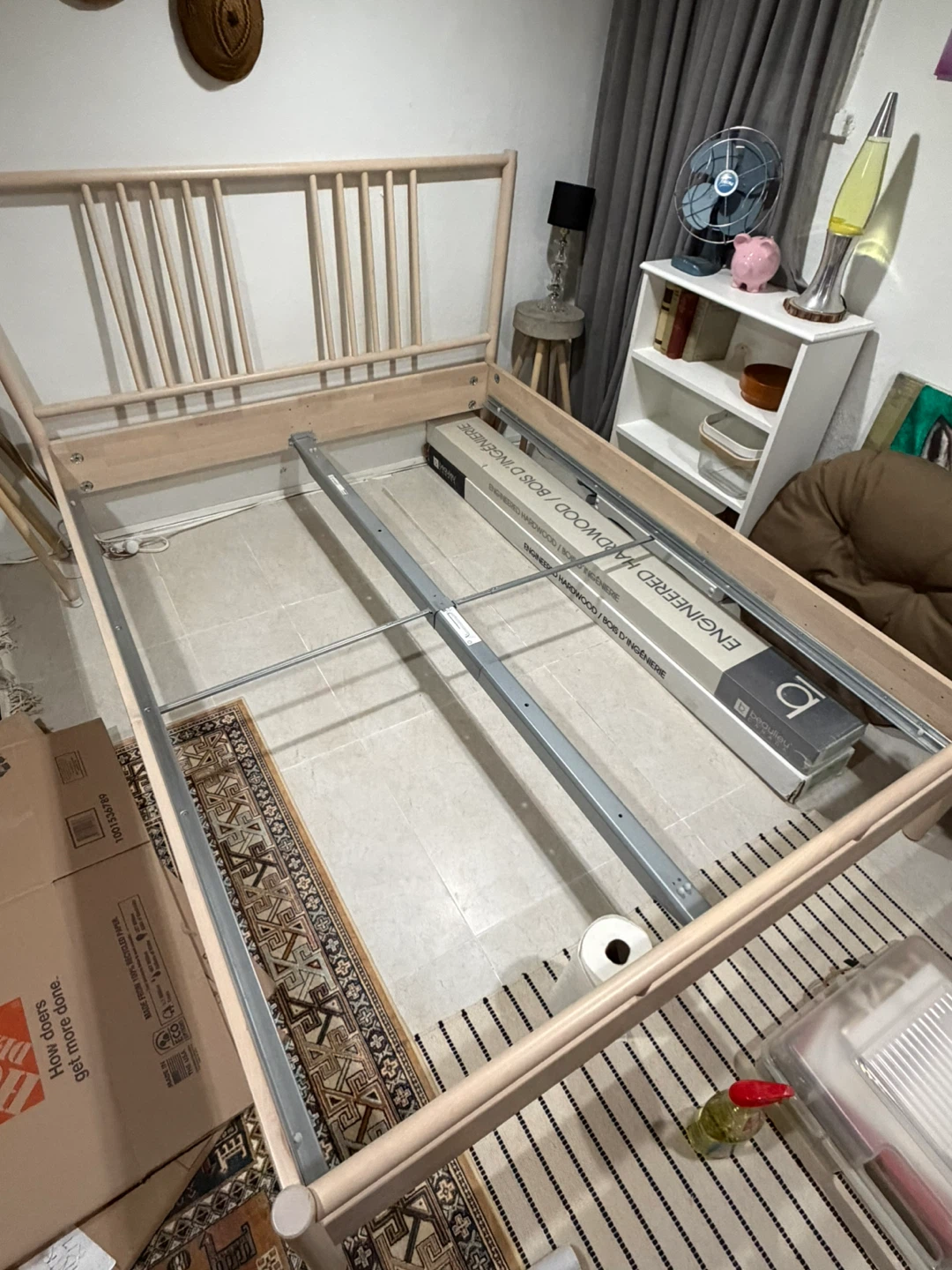 IKEA Bjorksnas Queen Bed Frame and Free mattress - photo 2