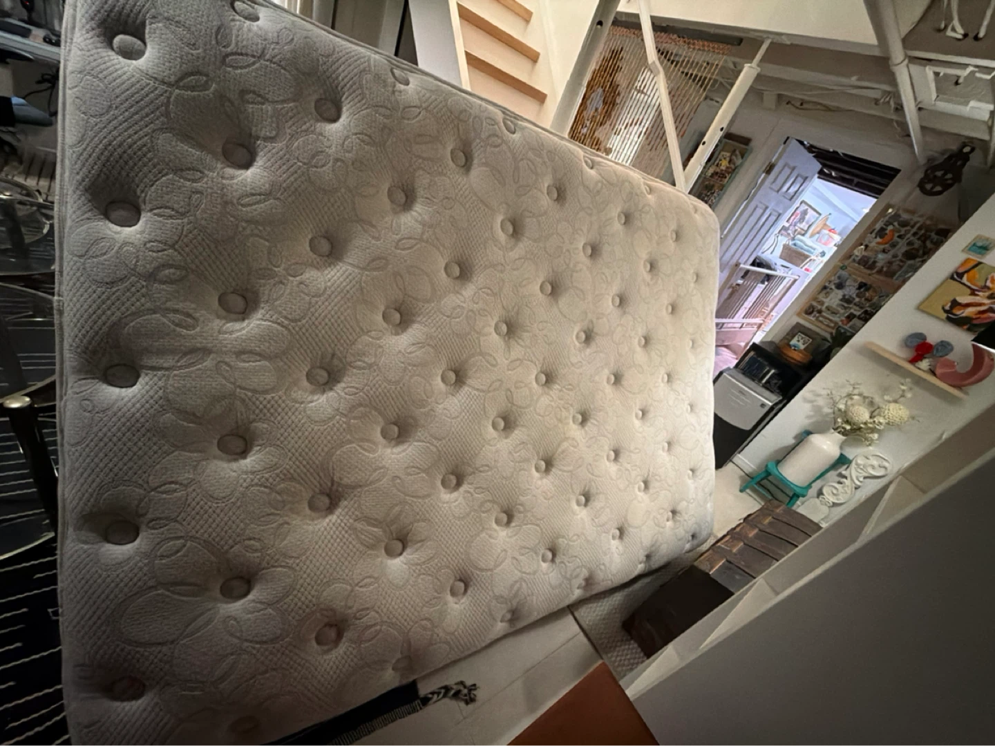 IKEA Bjorksnas Queen Bed Frame and Free mattress - photo 3