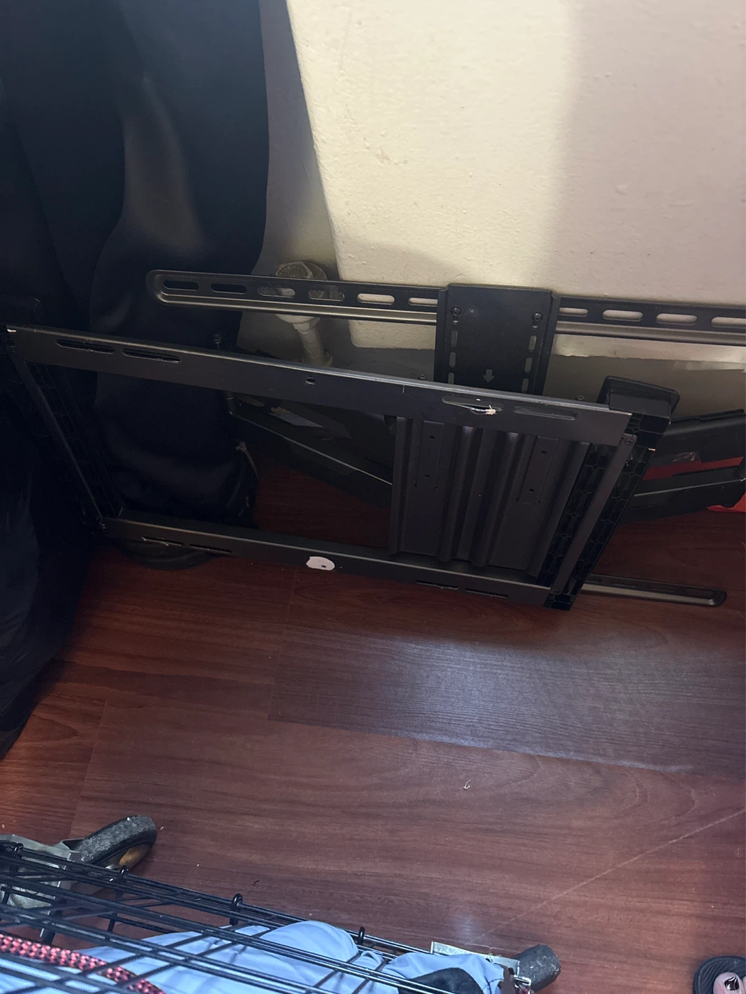 Black Metal TV Wall Mount Bracket