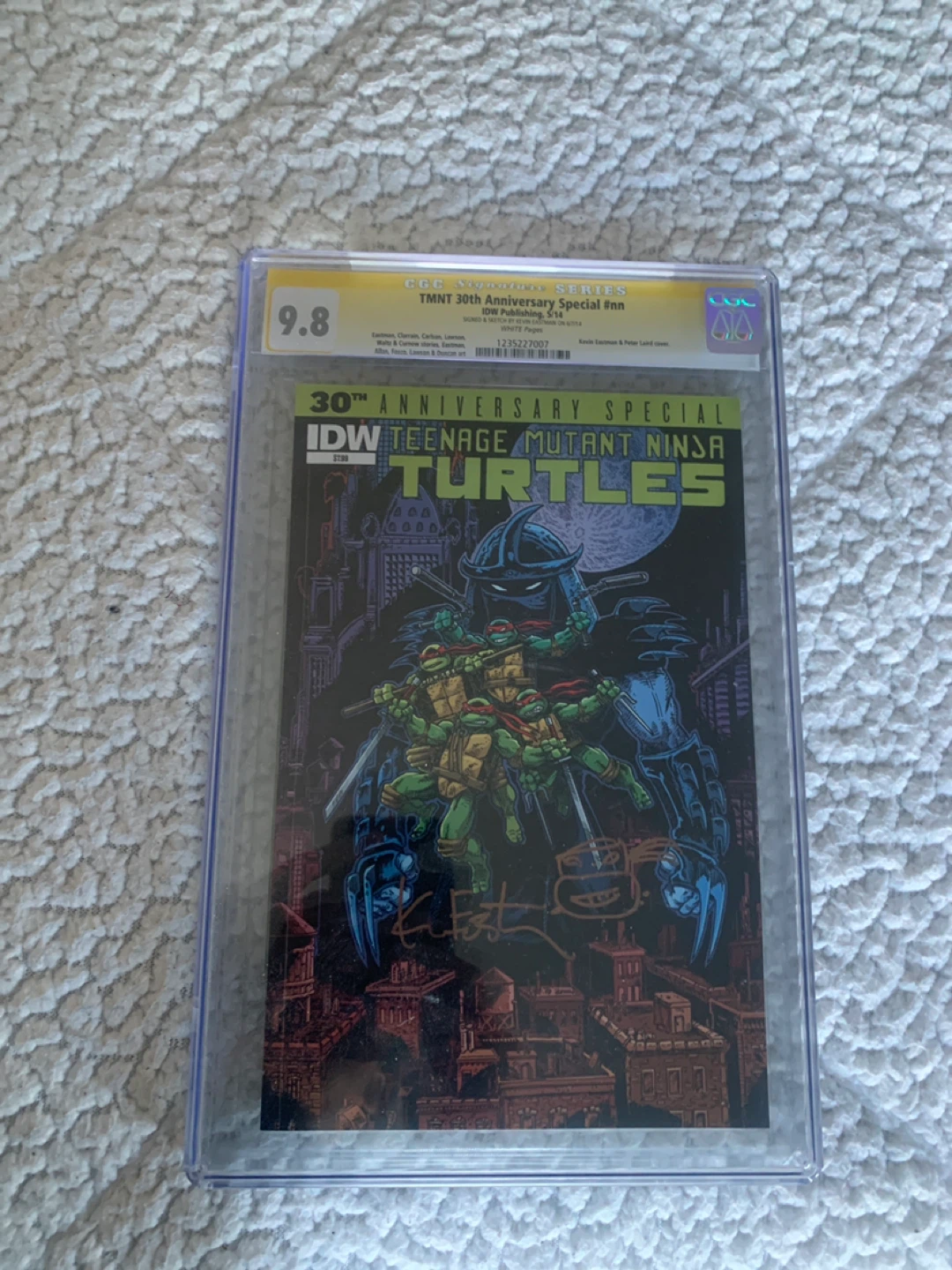 TMNT 30th Anniversary Special #nn CGC 9.8 Signed