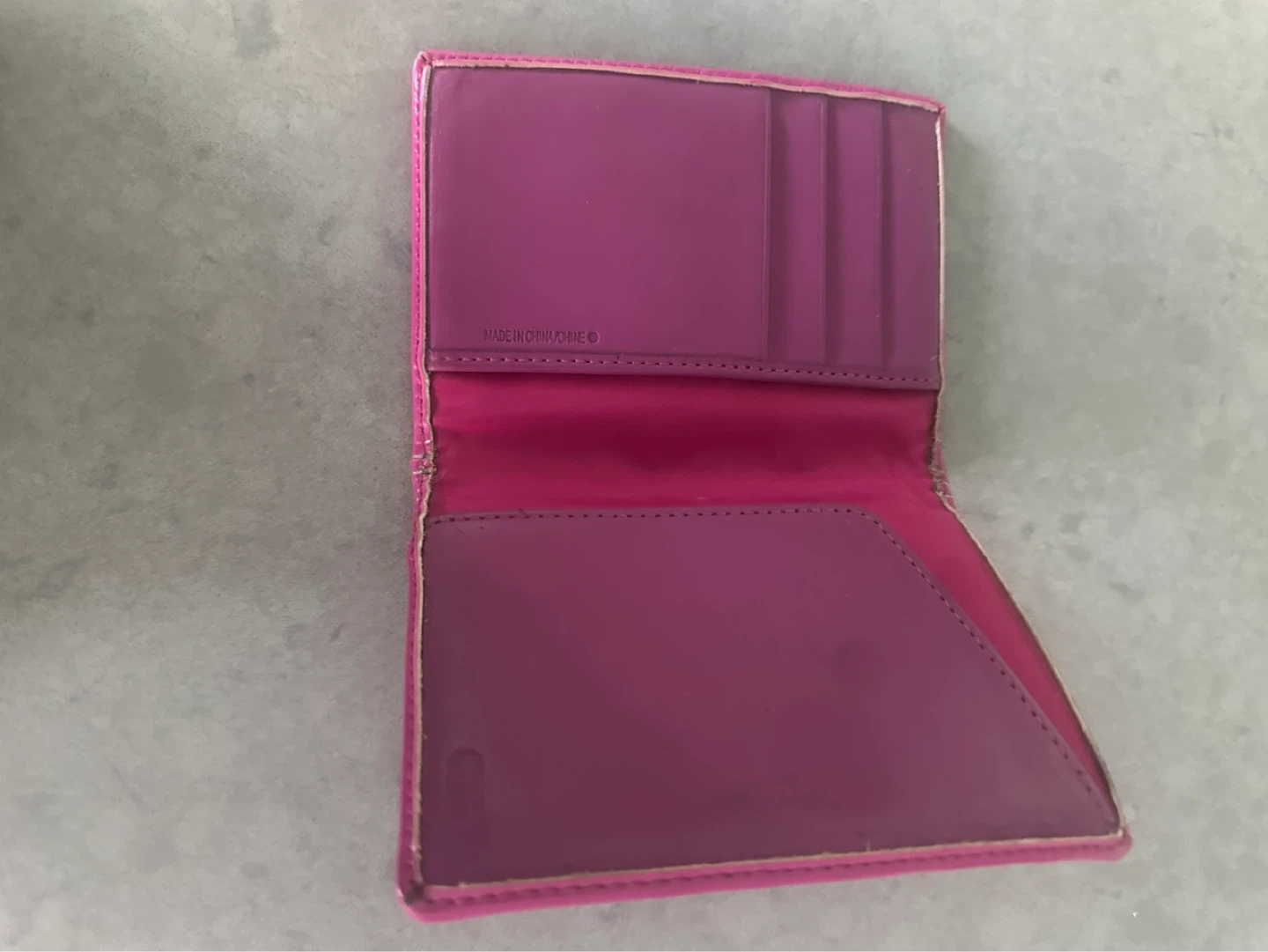 Coach Pink Patent Leather C Monogram Card Holder - photo 3