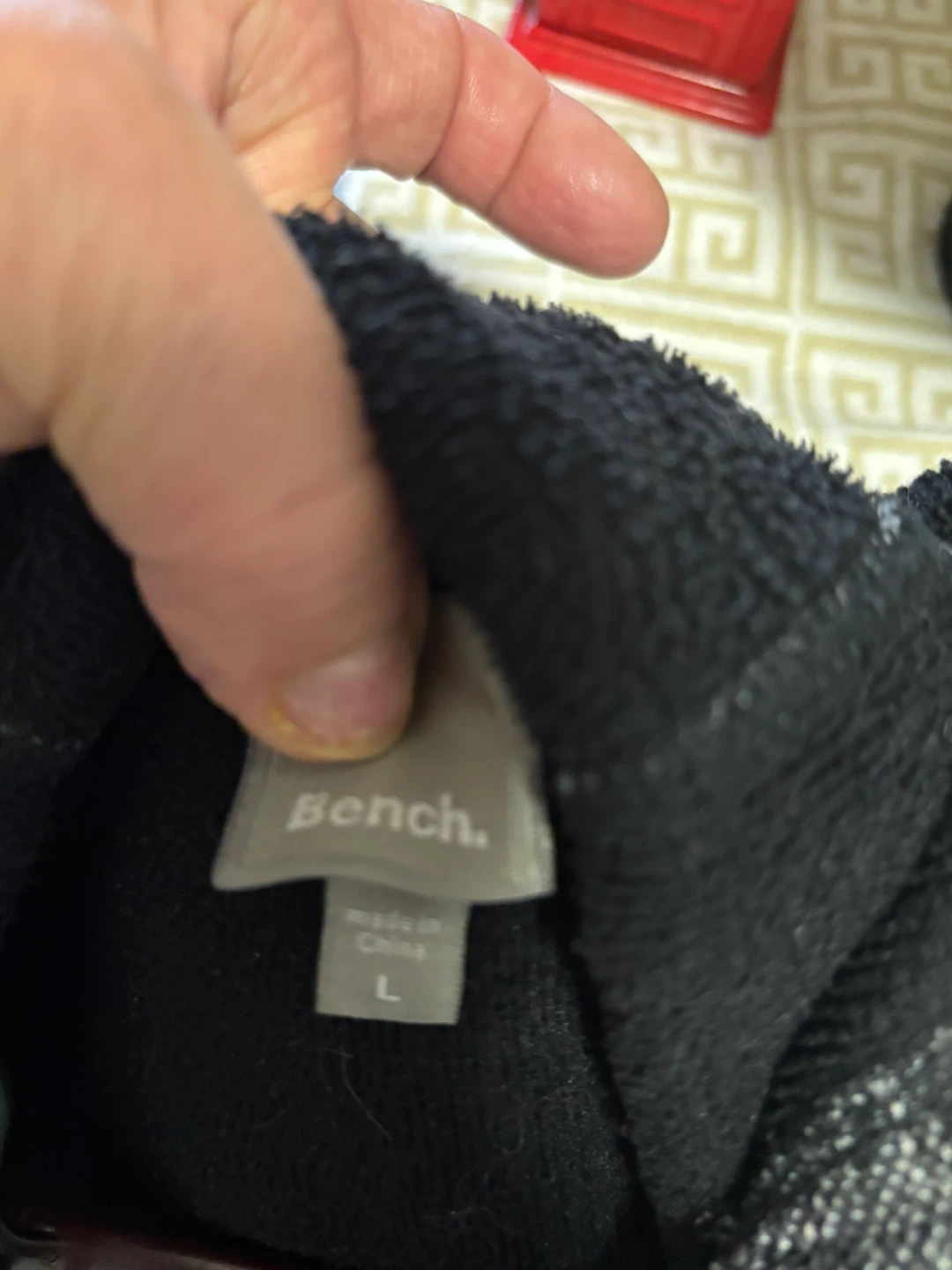 Bench Zip-Up Hoodie Jacket - Grey - Size L - photo 4