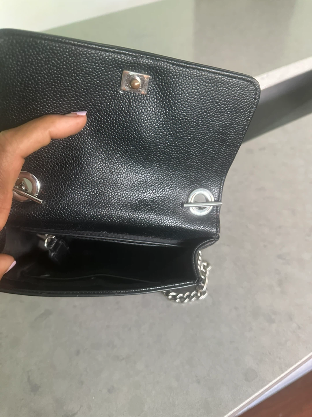 MARIO VALENTINO Black Leather Crossbody Bag - photo 4