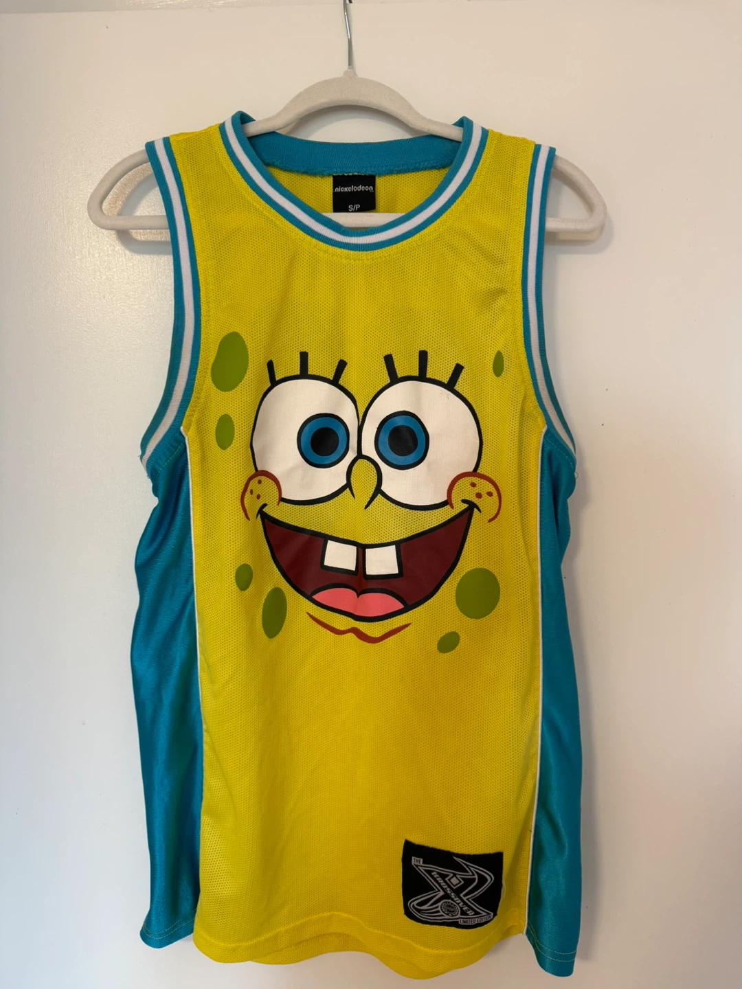SpongeBob SquarePants Basketball Jersey Size S/P